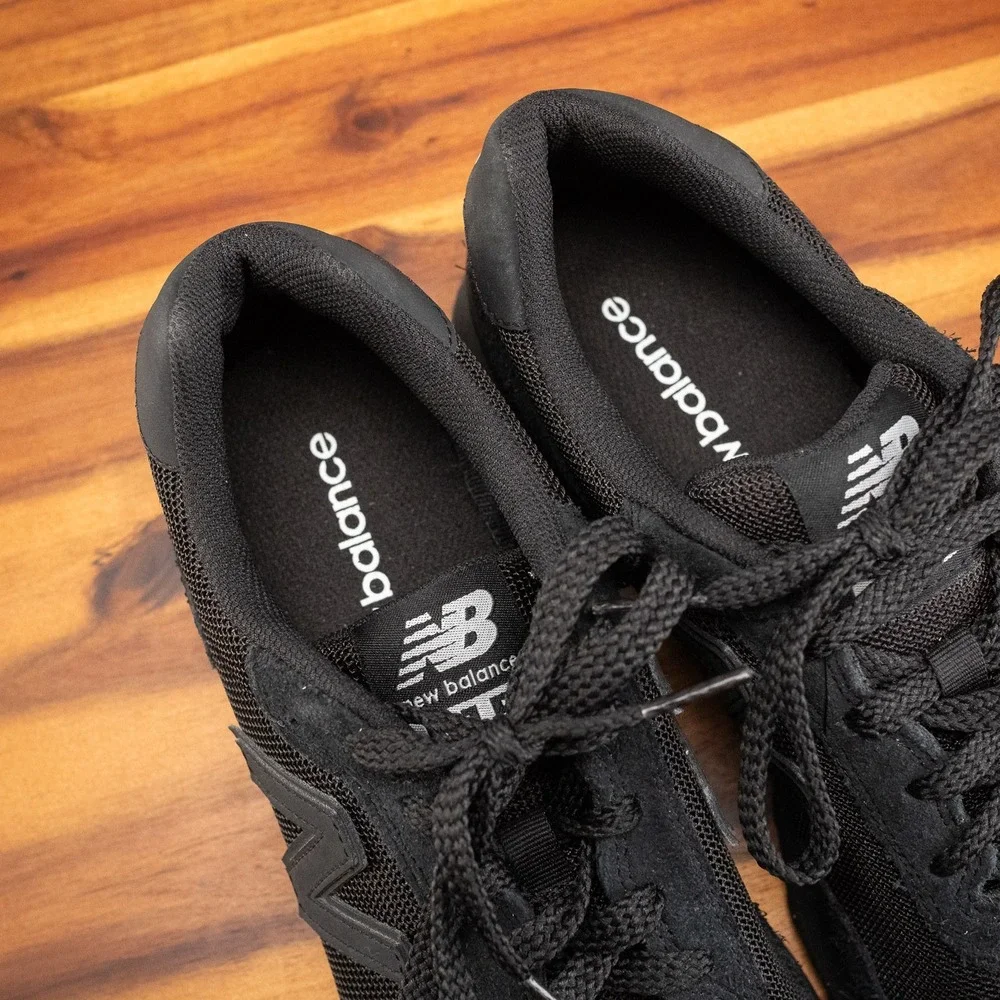 Men's Size 7 / Women's Size 8.5 New Balance ML515AGR Black Sneakers Shoes
